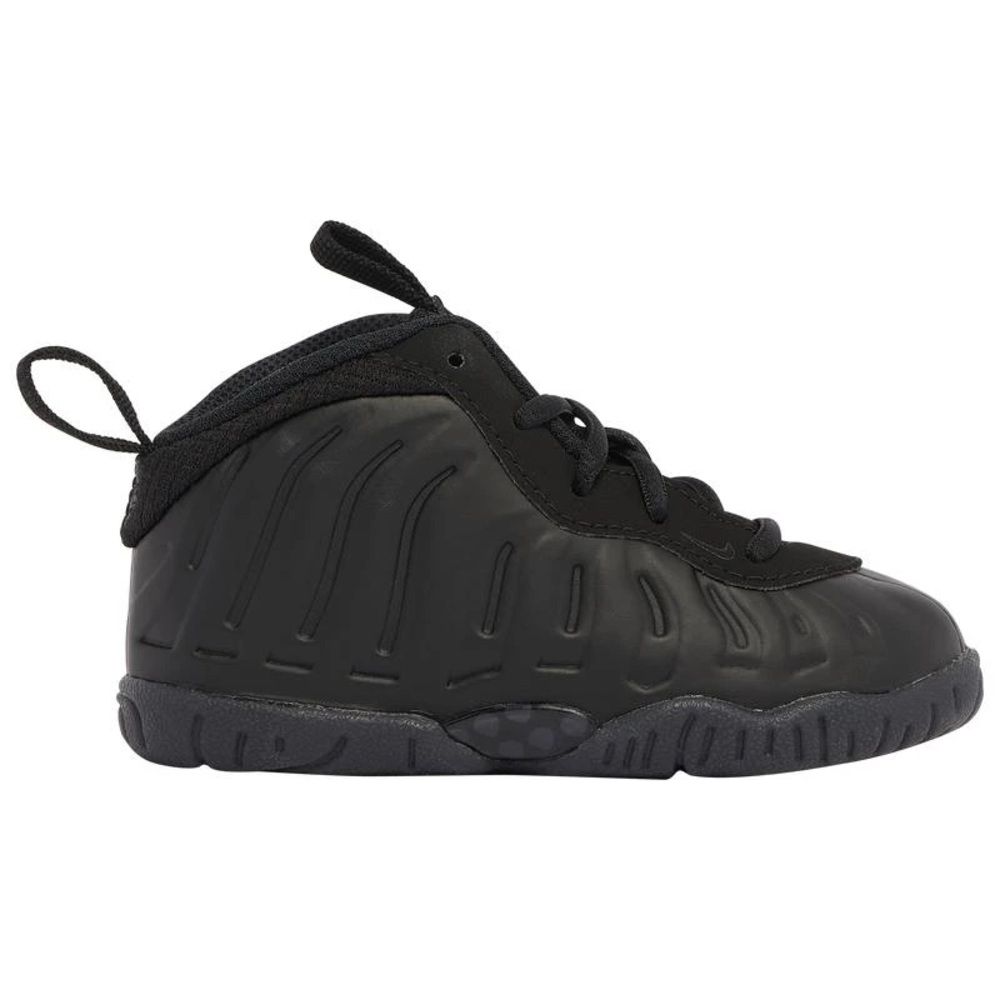 Nike Foamposite anthracites sleek black kid sneakers